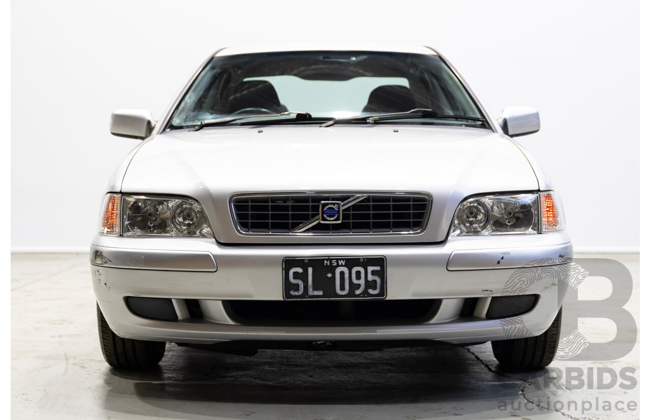 05/2002 Volvo S40 2.0 MY01 4d Sedan Silver 1.9L