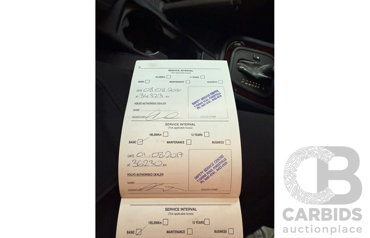 05/2002 Volvo S40 2.0 MY01 4d Sedan Silver 1.9L