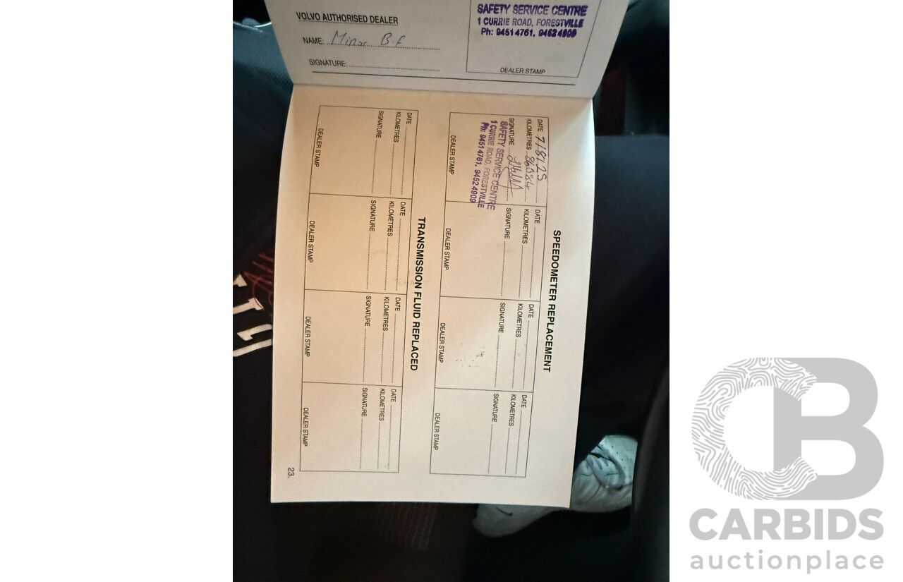 05/2002 Volvo S40 2.0 MY01 4d Sedan Silver 1.9L