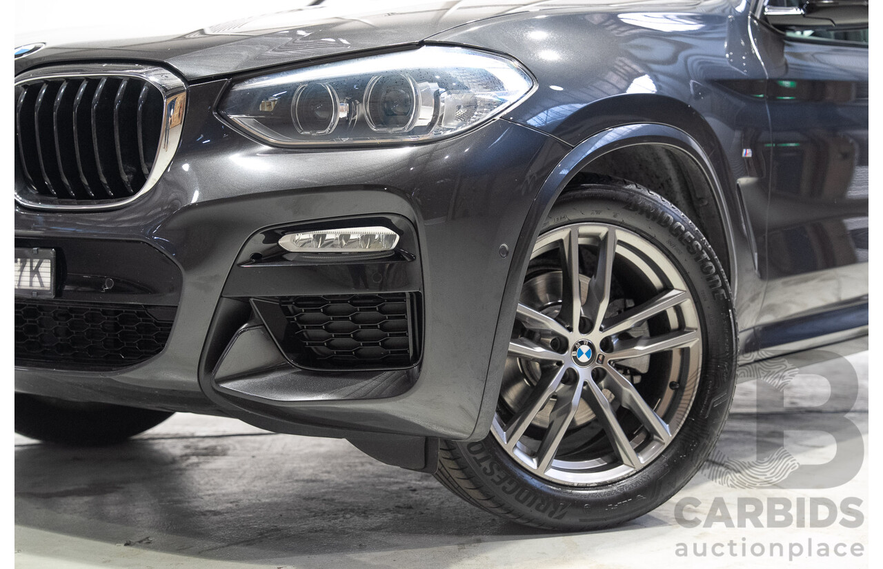 06/2019 BMW X3 sDrive 20i G01 4d Wagon Sophisto Grey Brillanteffekt Metallic Turbo 2.0L