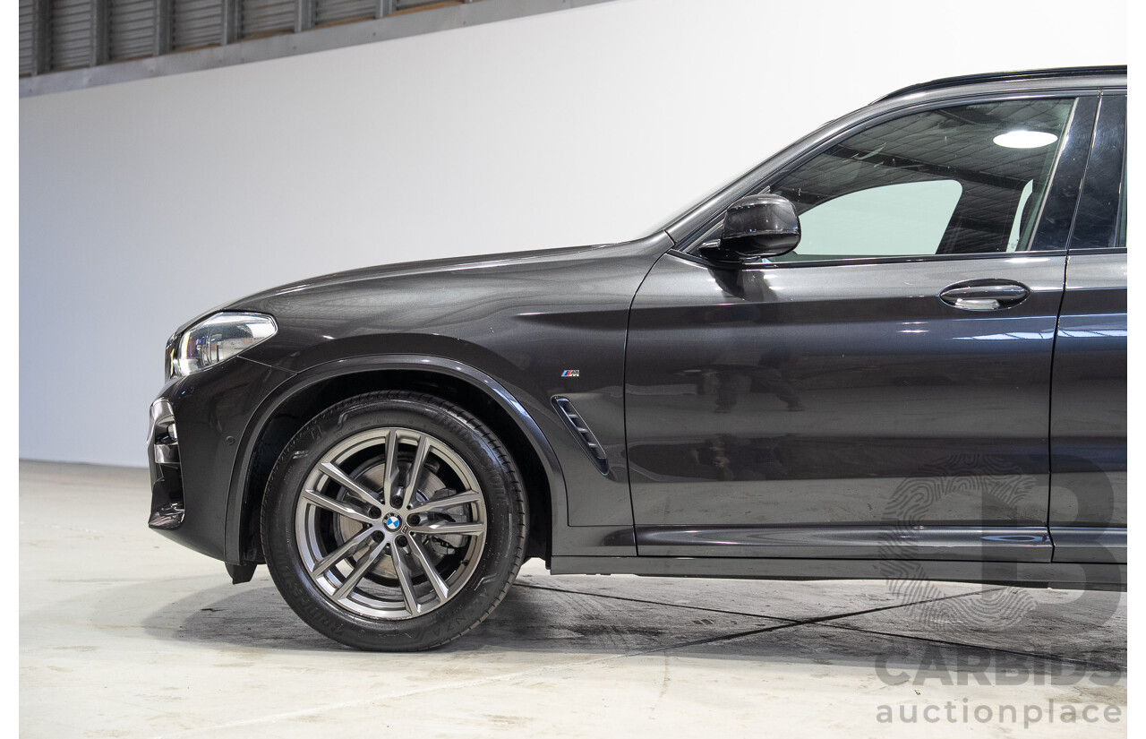 06/2019 BMW X3 sDrive 20i G01 4d Wagon Sophisto Grey Brillanteffekt Metallic Turbo 2.0L