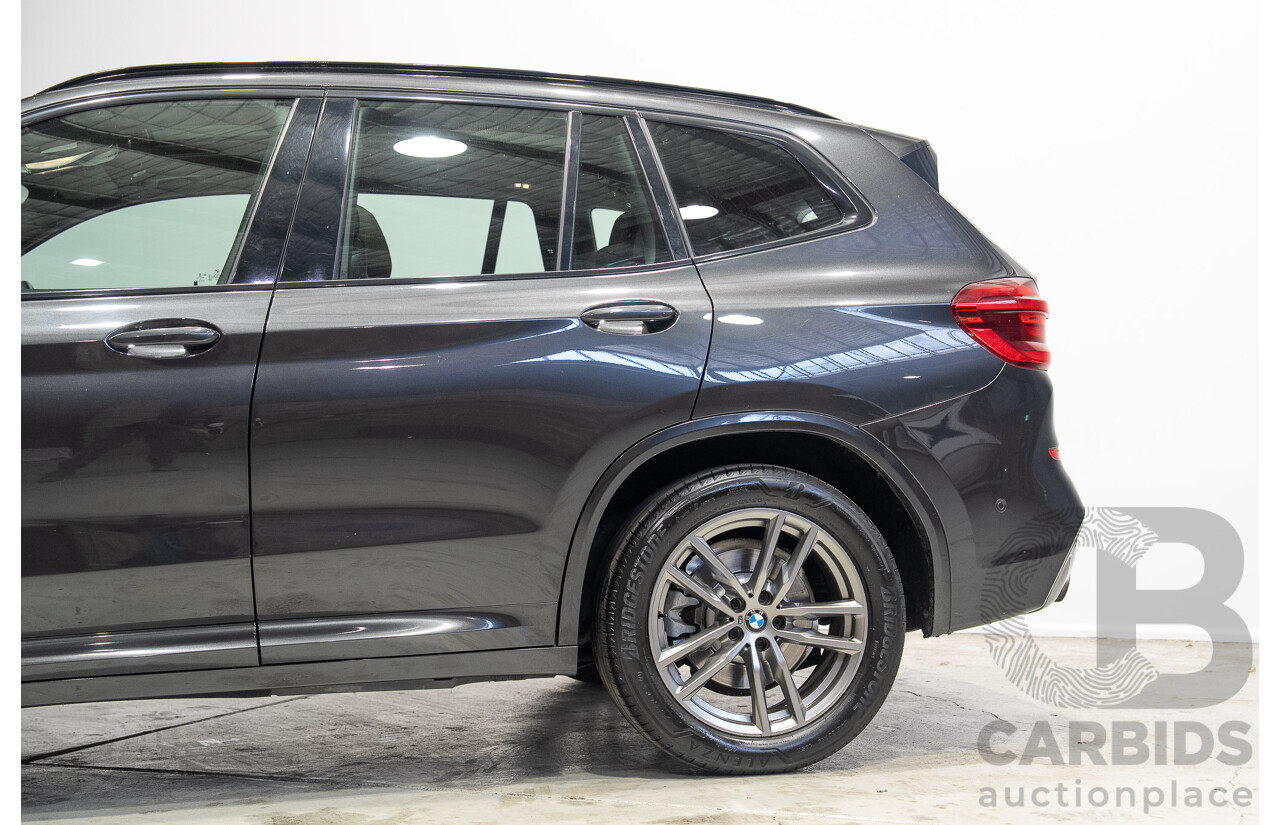 06/2019 BMW X3 sDrive 20i G01 4d Wagon Sophisto Grey Brillanteffekt Metallic Turbo 2.0L