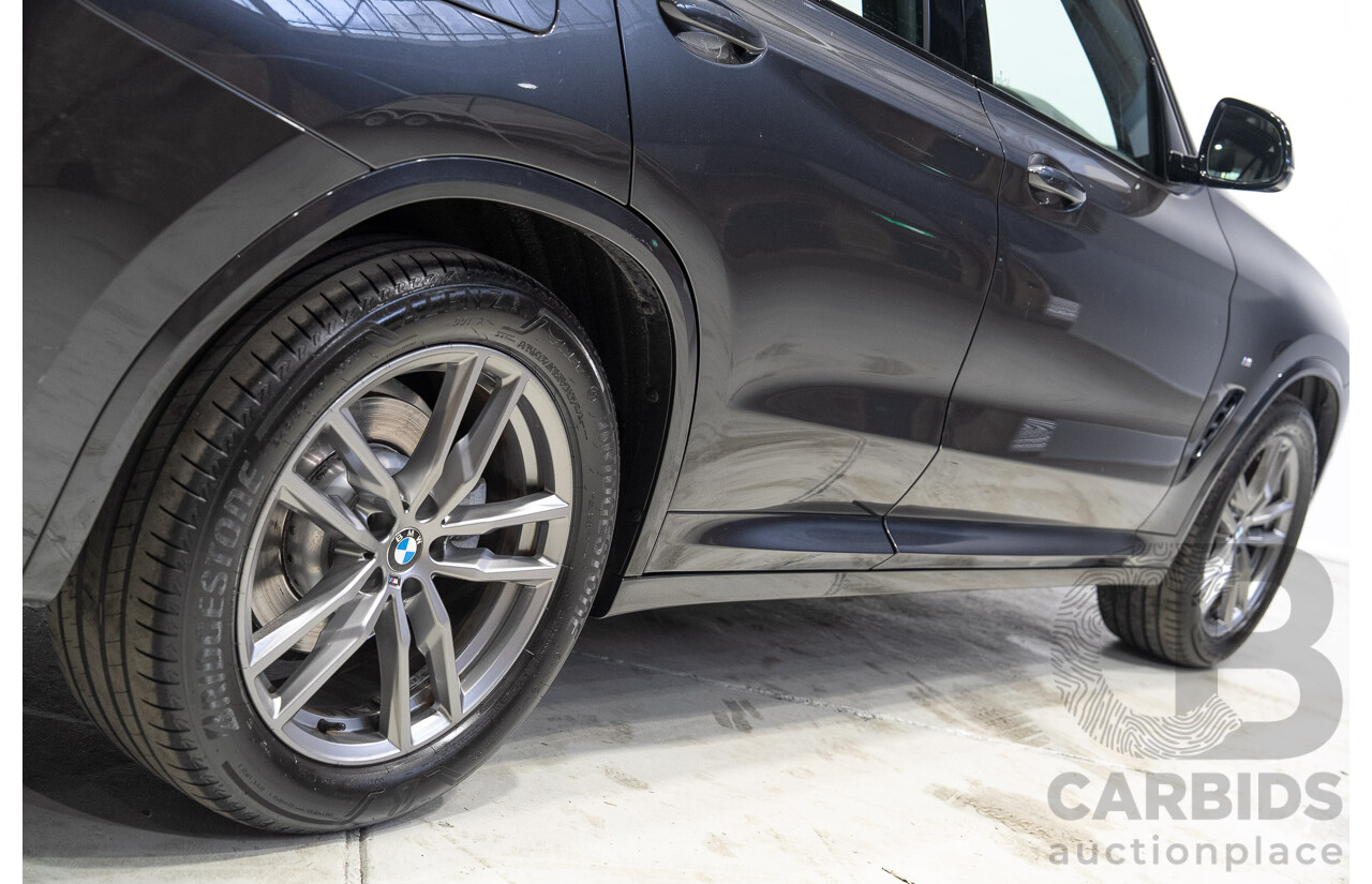 06/2019 BMW X3 sDrive 20i G01 4d Wagon Sophisto Grey Brillanteffekt Metallic Turbo 2.0L
