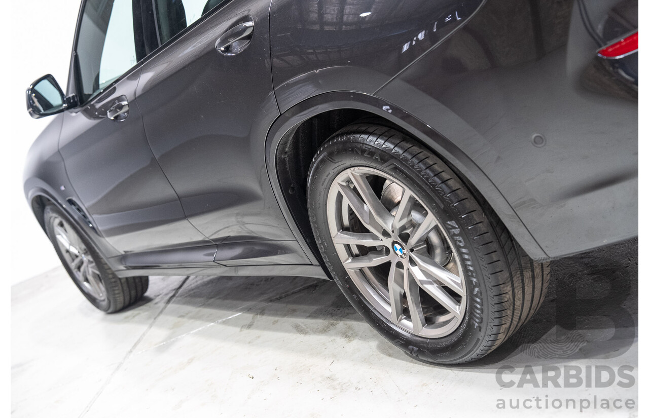 06/2019 BMW X3 sDrive 20i G01 4d Wagon Sophisto Grey Brillanteffekt Metallic Turbo 2.0L
