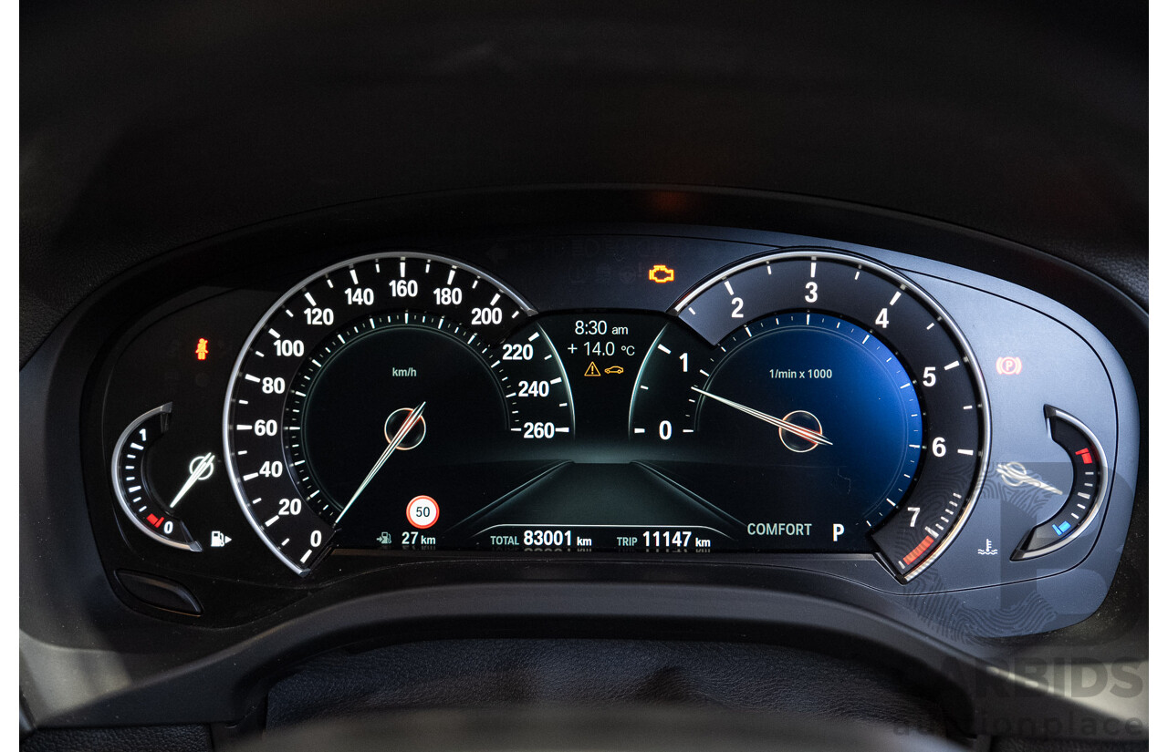06/2019 BMW X3 sDrive 20i G01 4d Wagon Sophisto Grey Brillanteffekt Metallic Turbo 2.0L