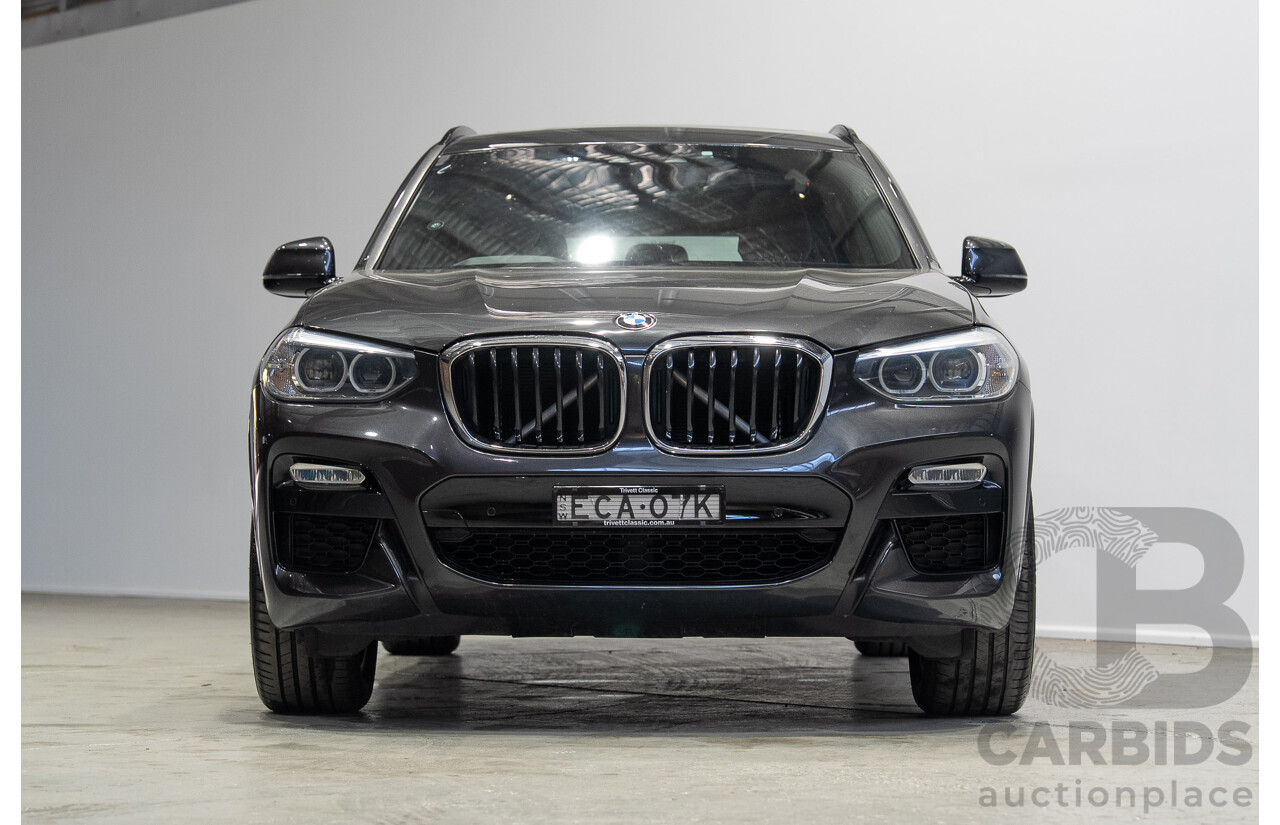 06/2019 BMW X3 sDrive 20i G01 4d Wagon Sophisto Grey Brillanteffekt Metallic Turbo 2.0L