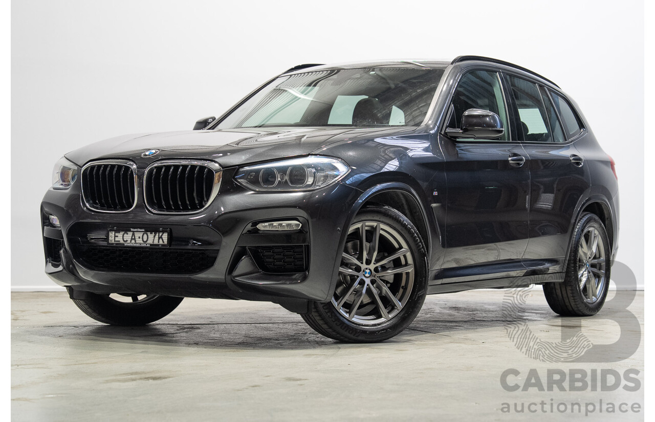 06/2019 BMW X3 sDrive 20i G01 4d Wagon Sophisto Grey Brillanteffekt Metallic Turbo 2.0L