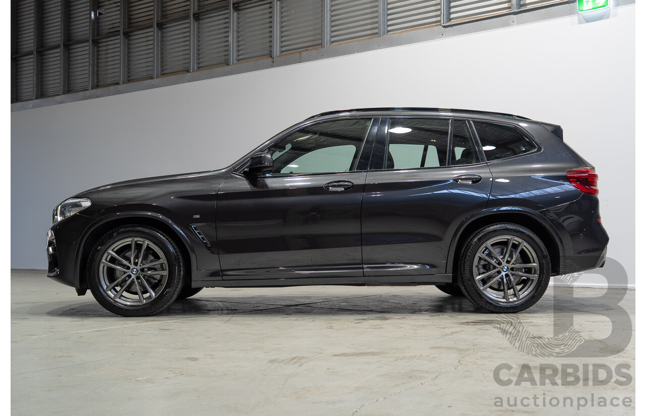 06/2019 BMW X3 sDrive 20i G01 4d Wagon Sophisto Grey Brillanteffekt Metallic Turbo 2.0L