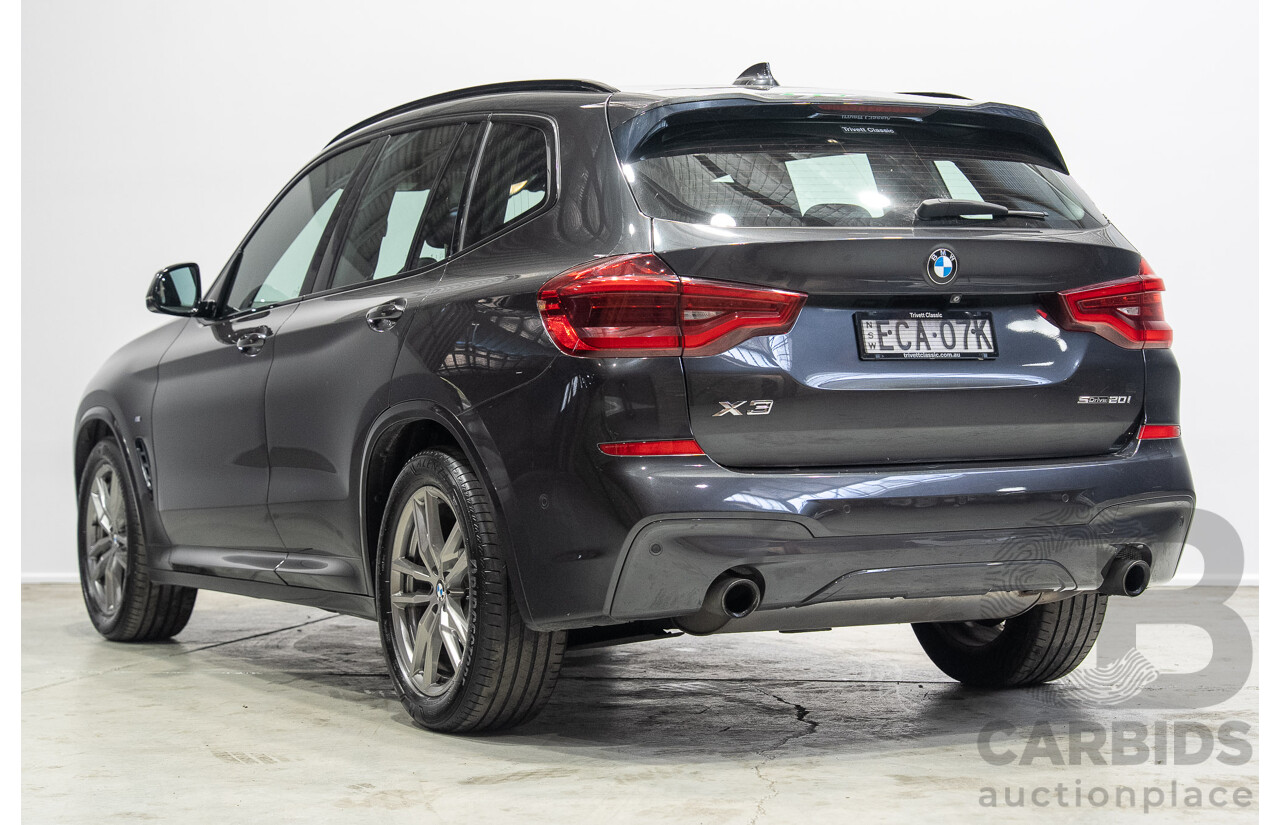 06/2019 BMW X3 sDrive 20i G01 4d Wagon Sophisto Grey Brillanteffekt Metallic Turbo 2.0L