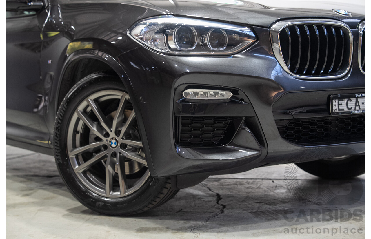 06/2019 BMW X3 sDrive 20i G01 4d Wagon Sophisto Grey Brillanteffekt Metallic Turbo 2.0L
