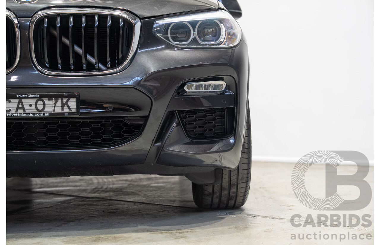 06/2019 BMW X3 sDrive 20i G01 4d Wagon Sophisto Grey Brillanteffekt Metallic Turbo 2.0L