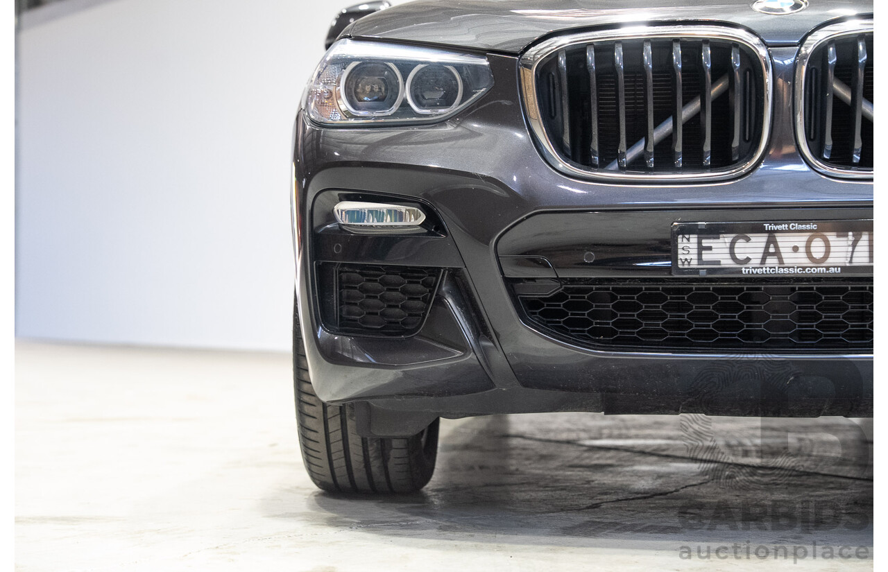 06/2019 BMW X3 sDrive 20i G01 4d Wagon Sophisto Grey Brillanteffekt Metallic Turbo 2.0L