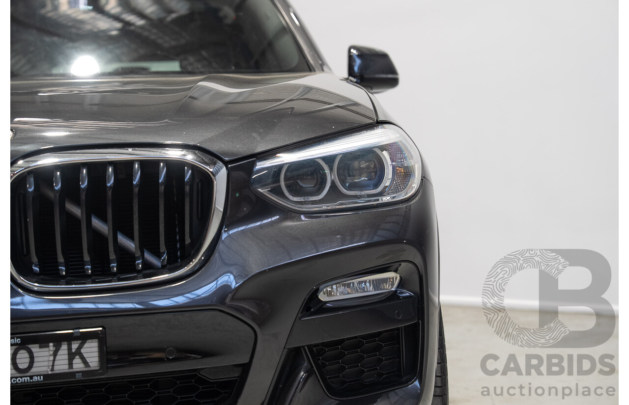 06/2019 BMW X3 sDrive 20i G01 4d Wagon Sophisto Grey Brillanteffekt Metallic Turbo 2.0L
