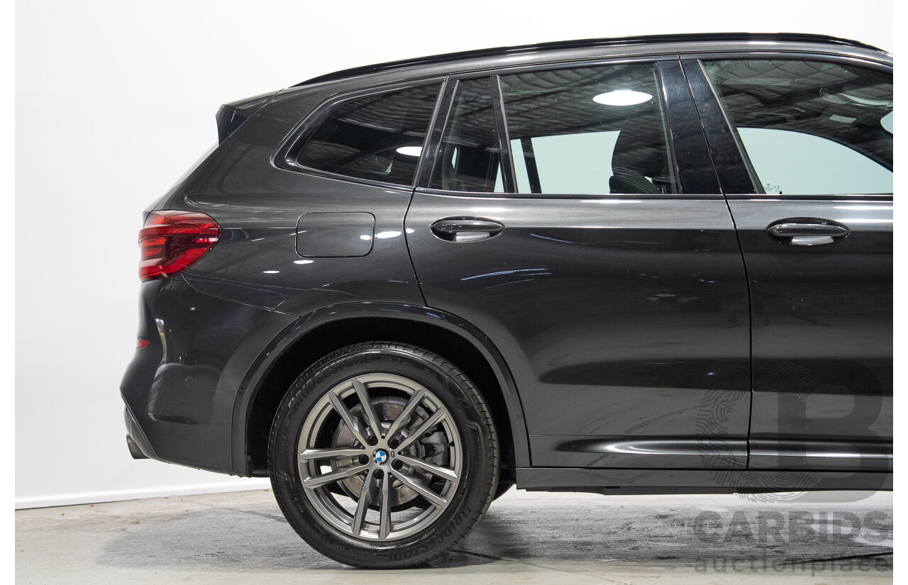 06/2019 BMW X3 sDrive 20i G01 4d Wagon Sophisto Grey Brillanteffekt Metallic Turbo 2.0L