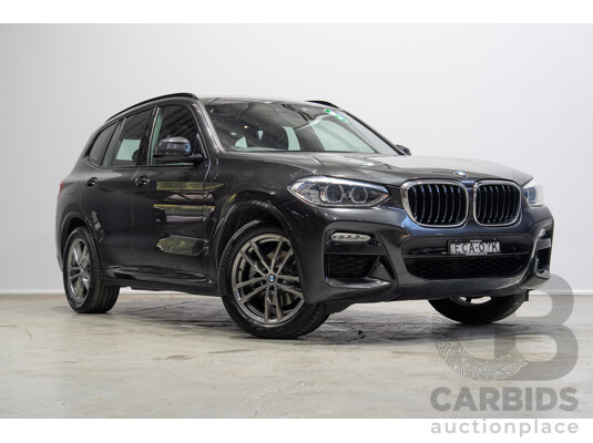 06/2019 BMW X3 sDrive 20i G01 4d Wagon Sophisto Grey Brillanteffekt Metallic Turbo 2.0L