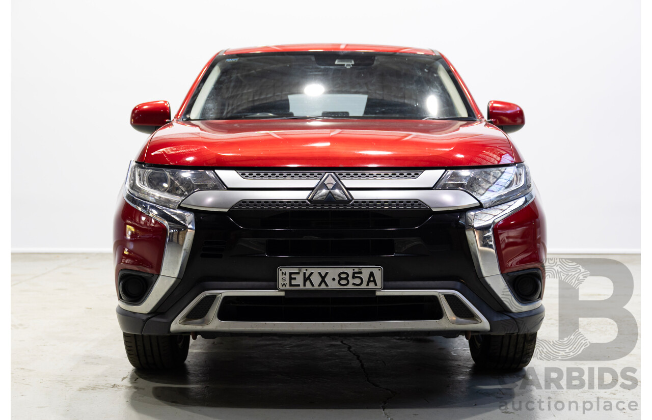 09/2020 Mitsubishi Outlander ES 7-seater ZL MY21 4D Wagon Red 2.4L
