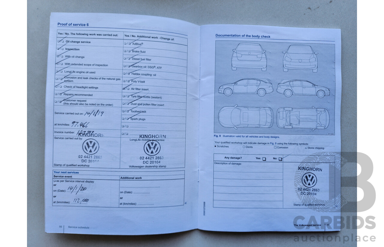 06/2015 Volkswagen Golf 90 TSI AU MY15 5d Hatchback Red 1.4L