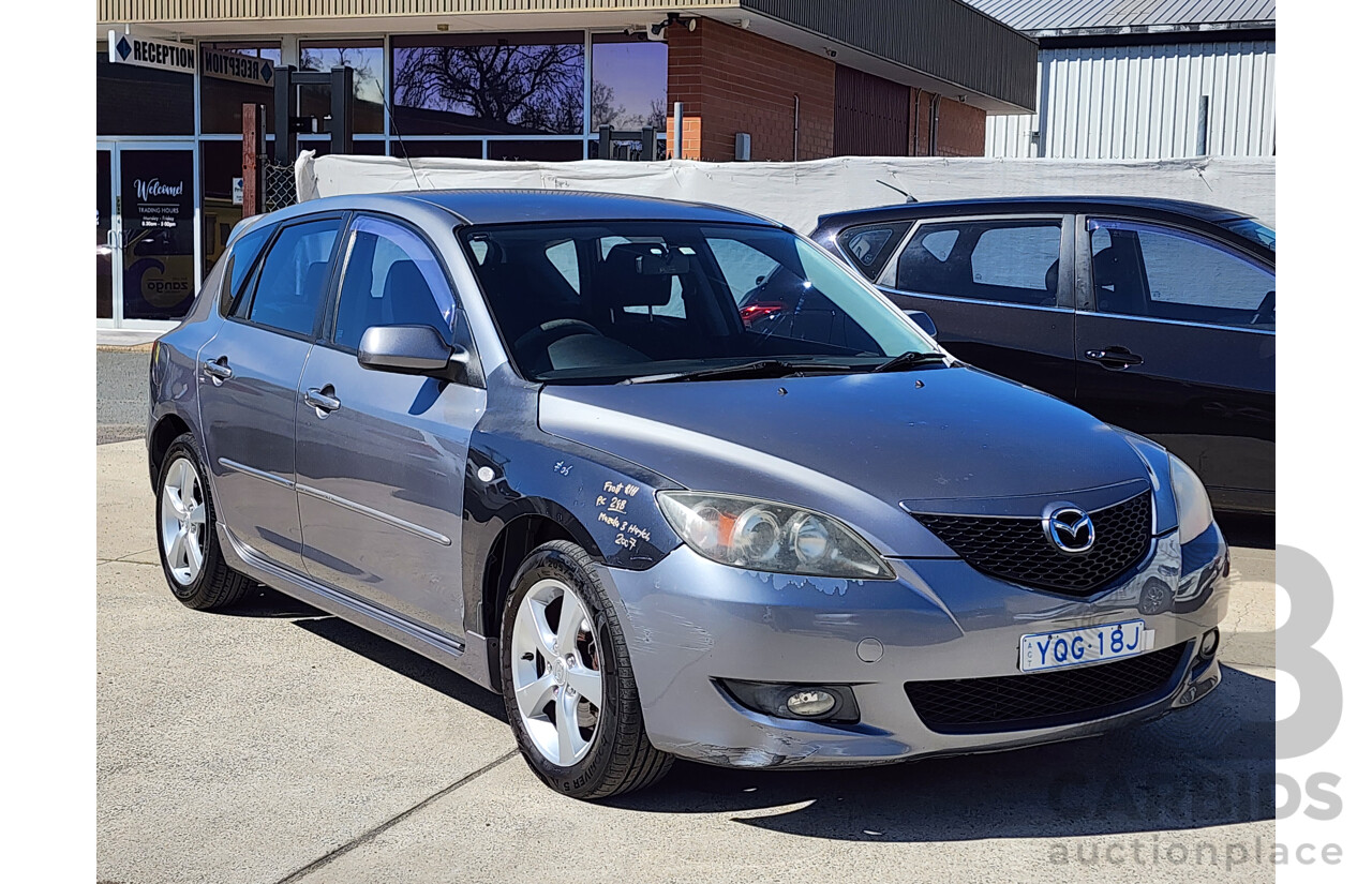 05/2004 Mazda Mazda3 MAXX Sport BK 5d Hatchback Grey 2.0L