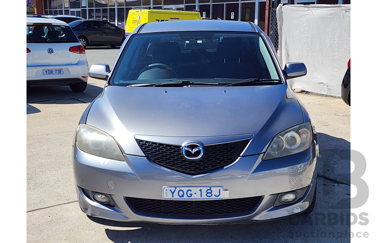 05/2004 Mazda Mazda3 MAXX Sport BK 5d Hatchback Grey 2.0L