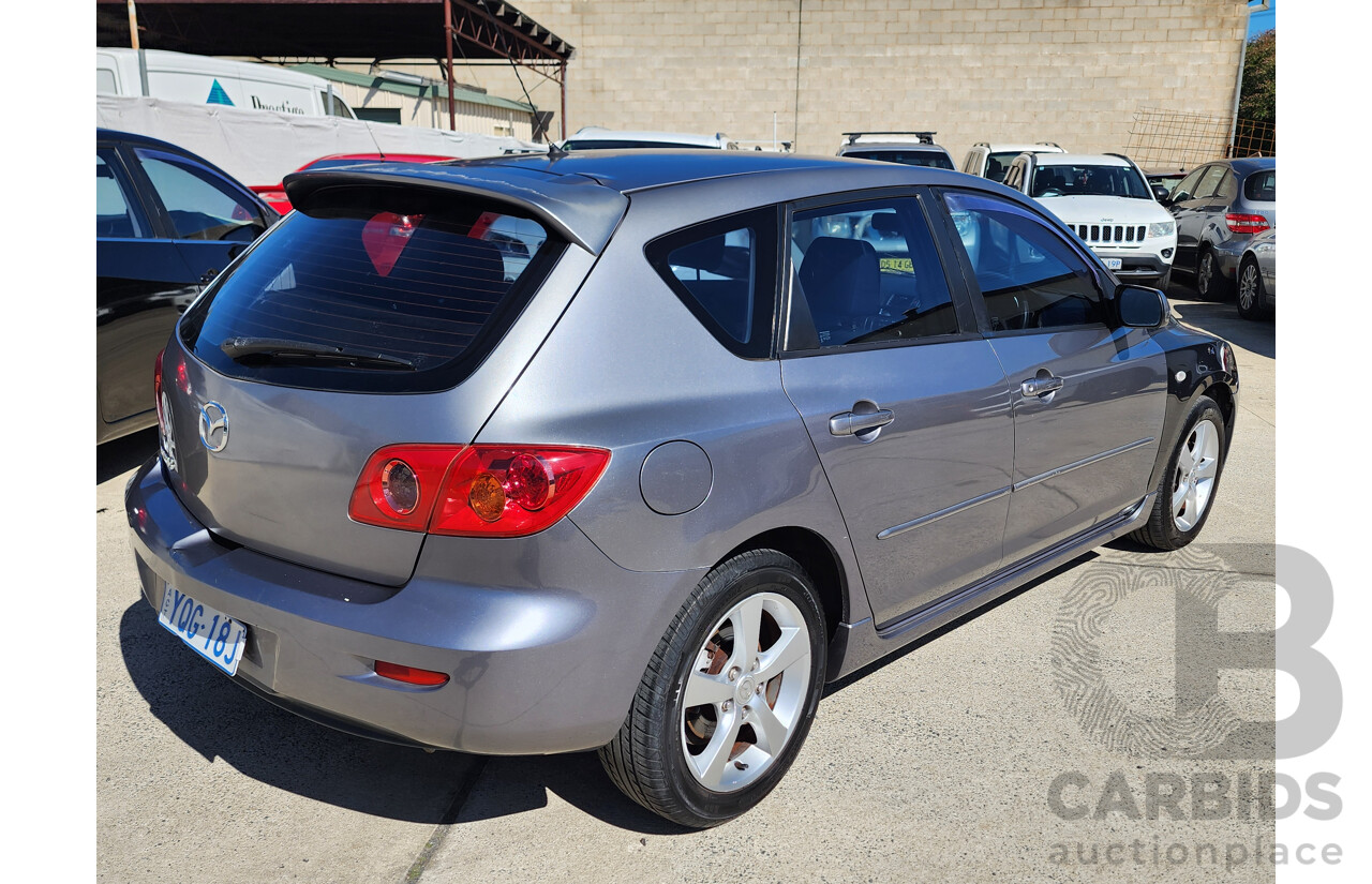 05/2004 Mazda Mazda3 MAXX Sport BK 5d Hatchback Grey 2.0L