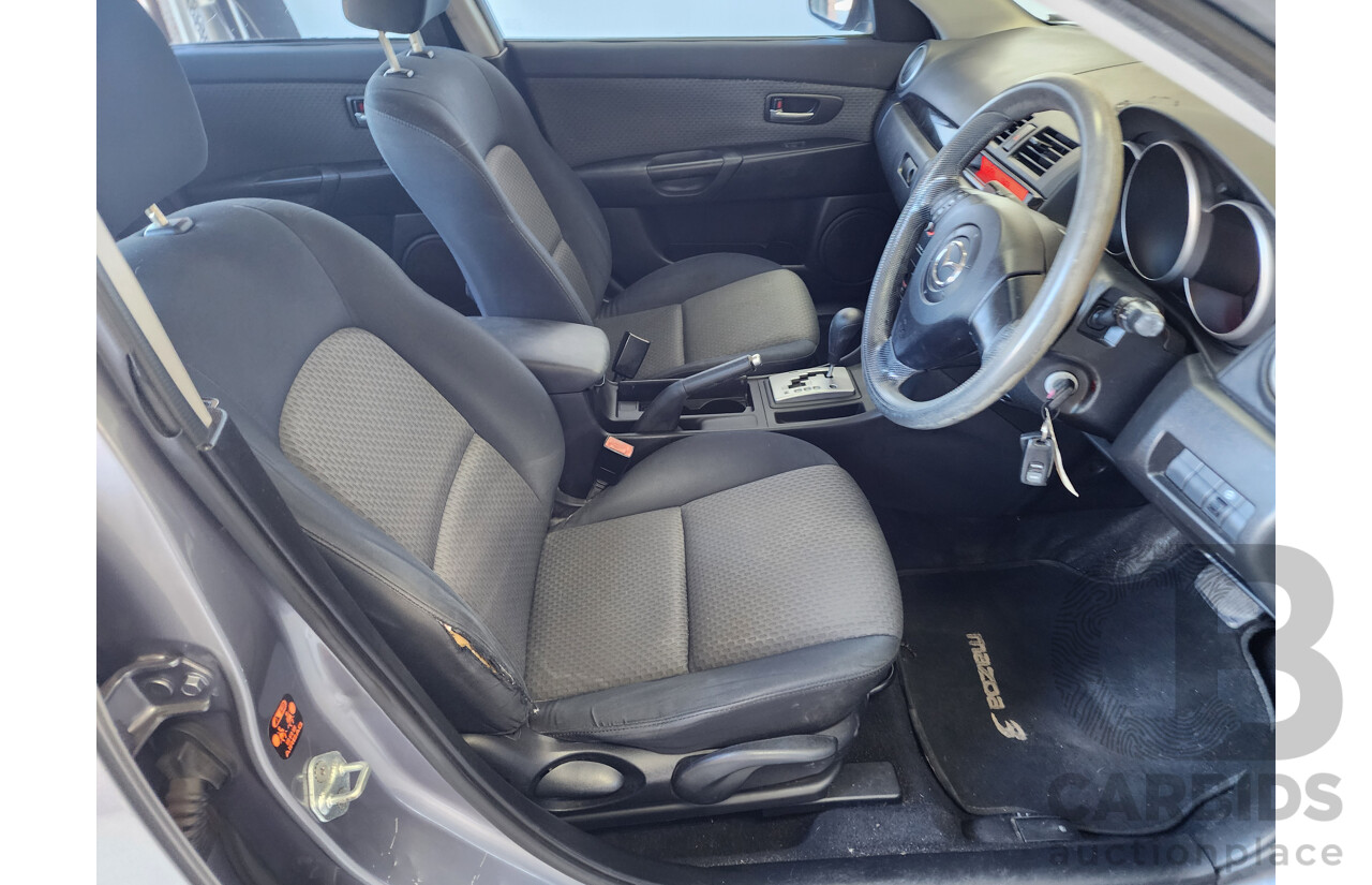 05/2004 Mazda Mazda3 MAXX Sport BK 5d Hatchback Grey 2.0L