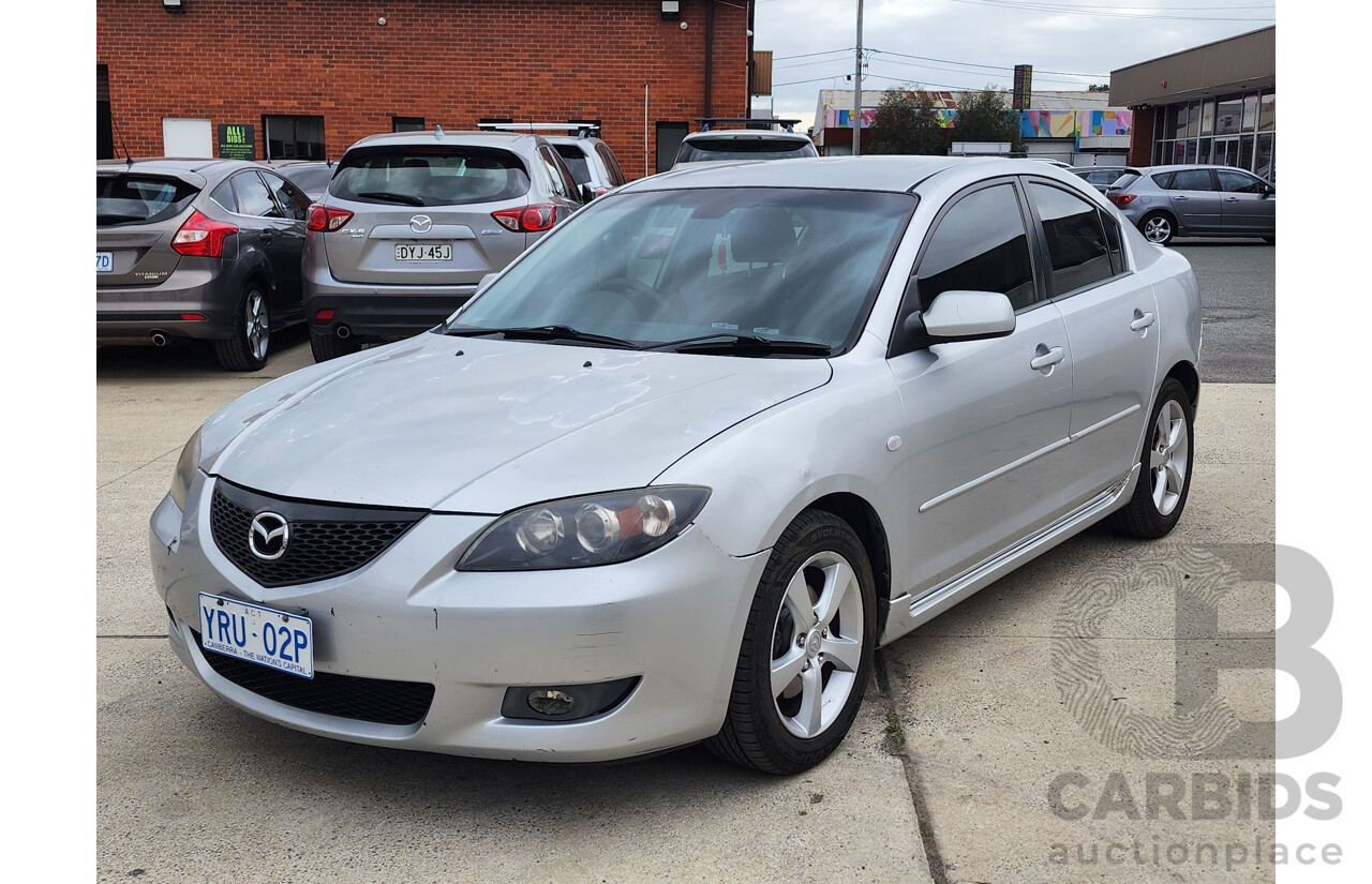 11/2004 Mazda Mazda3 MAXX Sport BK 4d Sedan Silver 2.0L