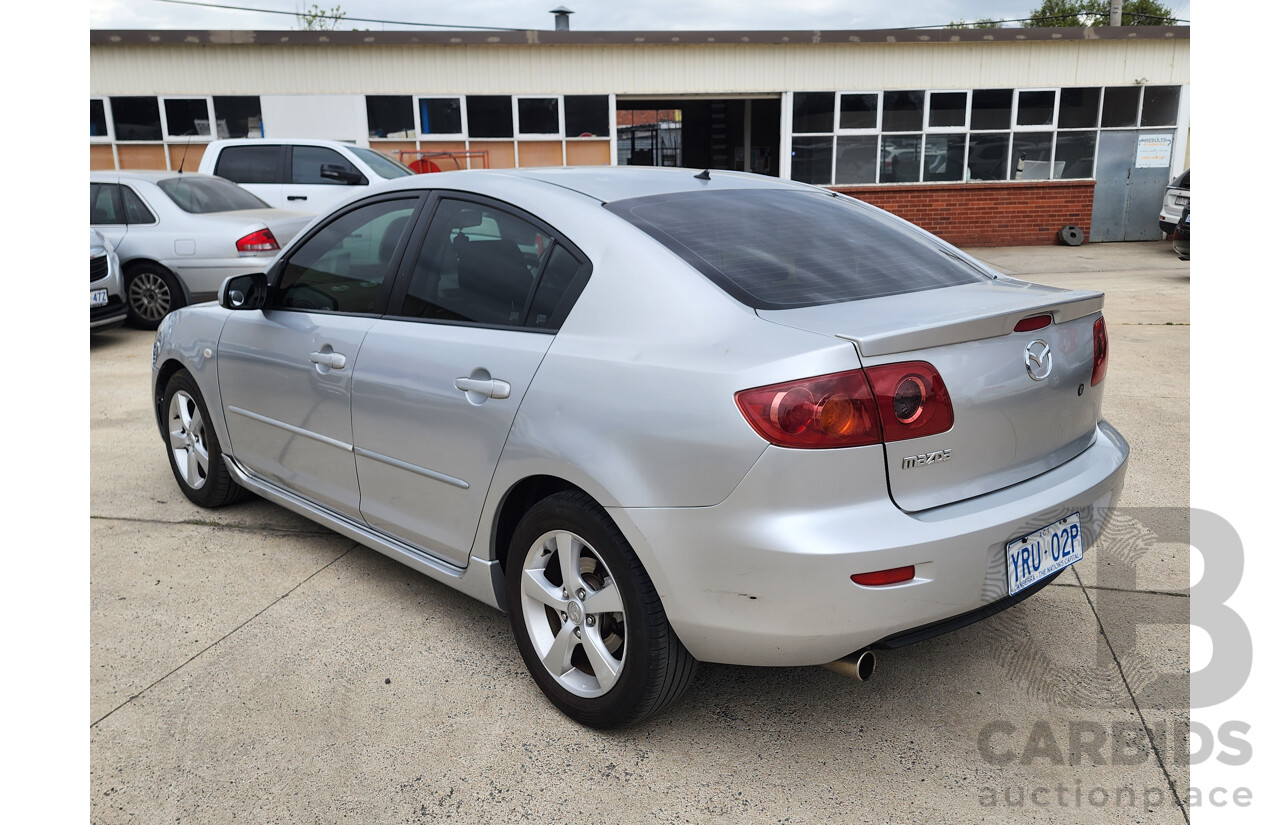 11/2004 Mazda Mazda3 MAXX Sport BK 4d Sedan Silver 2.0L