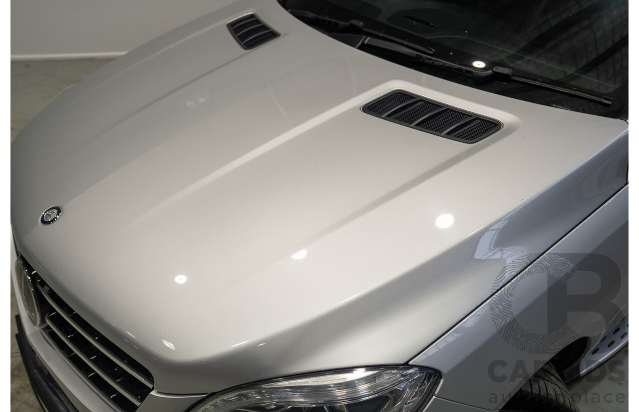 09/2015 Mercedes-Benz ML 350CDI Bluetec (4x4) 166 MY15 4d Wagon Iridium Silver Metallic V6 Turbo Diesel 3.0L