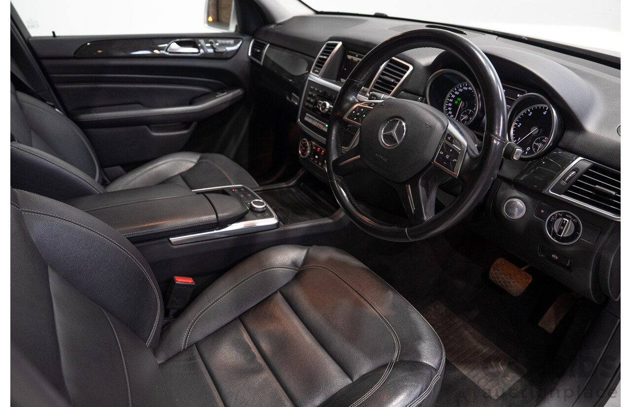 09/2015 Mercedes-Benz ML 350CDI Bluetec (4x4) 166 MY15 4d Wagon Iridium Silver Metallic V6 Turbo Diesel 3.0L