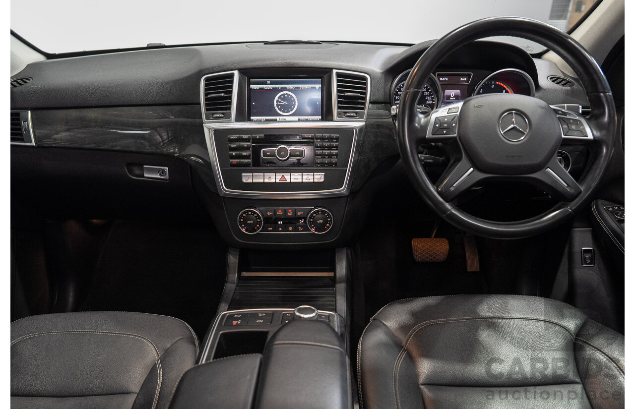 09/2015 Mercedes-Benz ML 350CDI Bluetec (4x4) 166 MY15 4d Wagon Iridium Silver Metallic V6 Turbo Diesel 3.0L