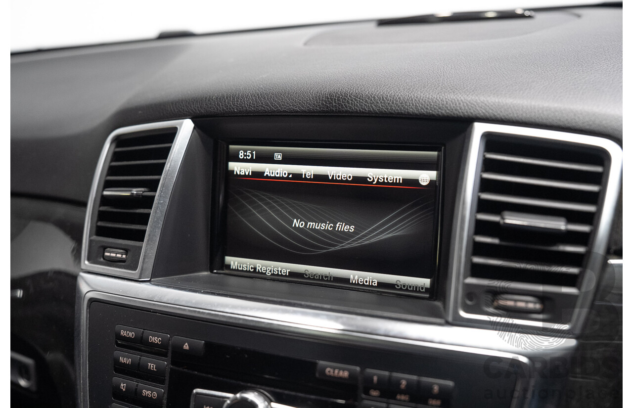 09/2015 Mercedes-Benz ML 350CDI Bluetec (4x4) 166 MY15 4d Wagon Iridium Silver Metallic V6 Turbo Diesel 3.0L