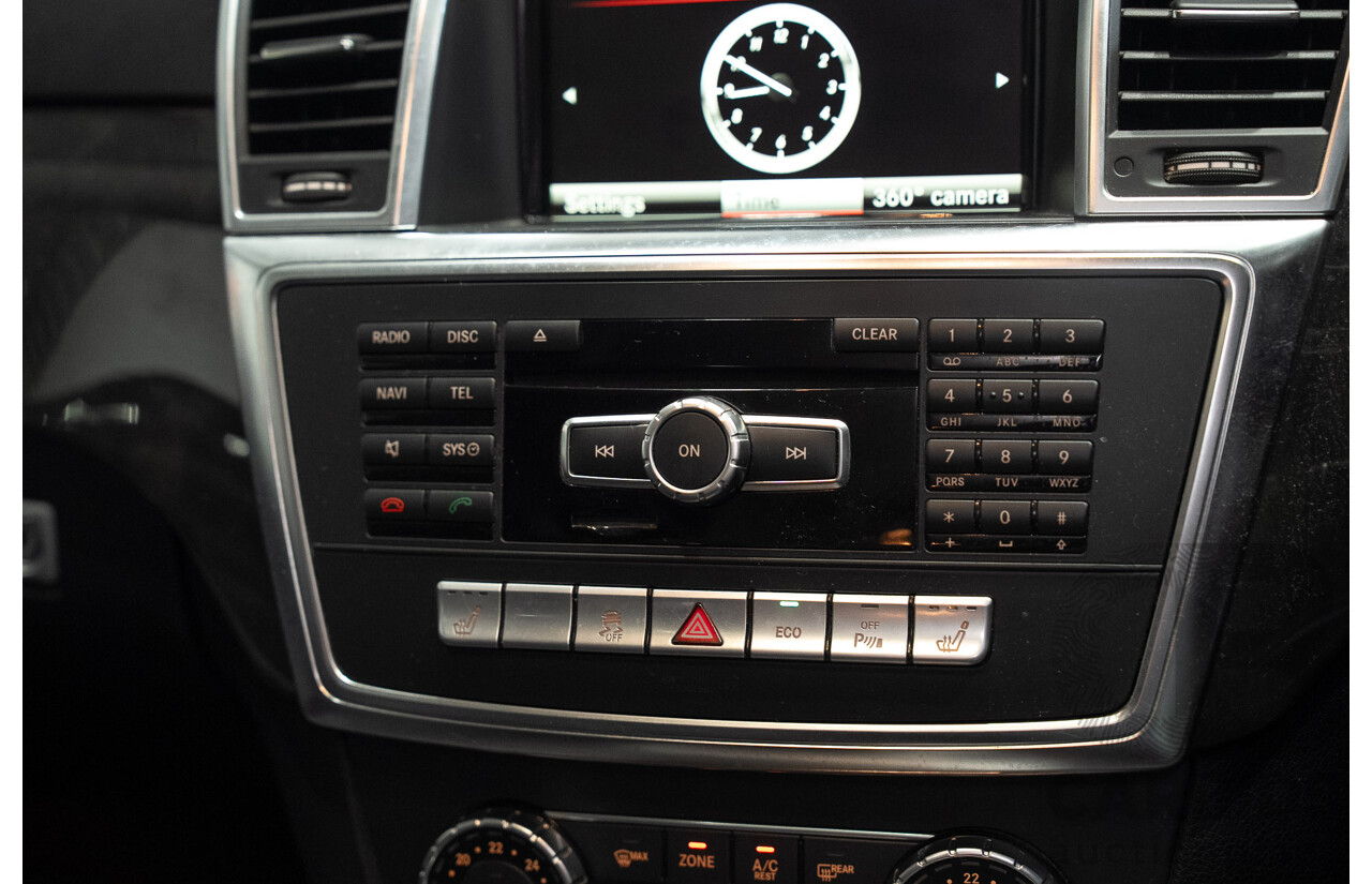 09/2015 Mercedes-Benz ML 350CDI Bluetec (4x4) 166 MY15 4d Wagon Iridium Silver Metallic V6 Turbo Diesel 3.0L