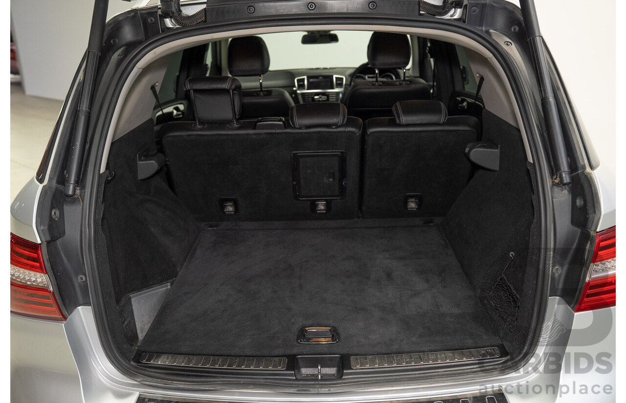 09/2015 Mercedes-Benz ML 350CDI Bluetec (4x4) 166 MY15 4d Wagon Iridium Silver Metallic V6 Turbo Diesel 3.0L