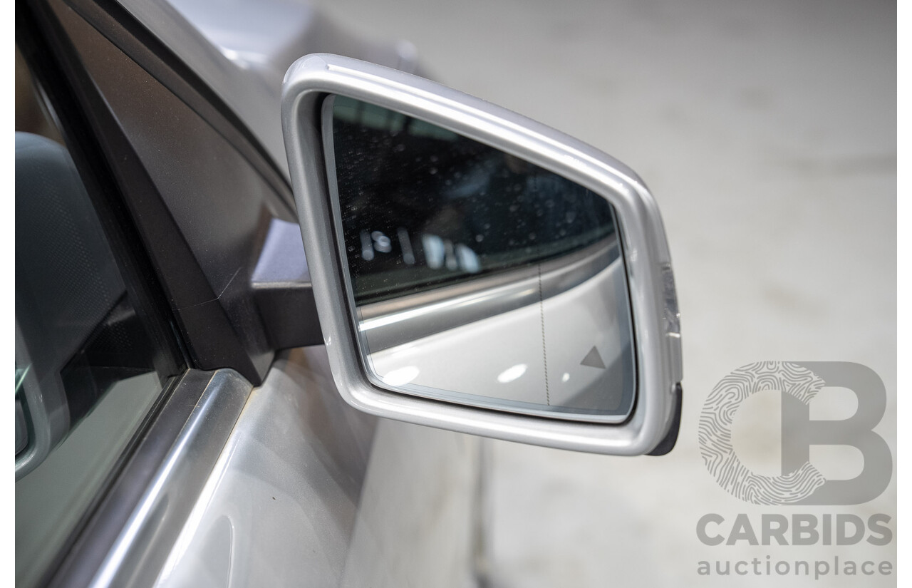 09/2015 Mercedes-Benz ML 350CDI Bluetec (4x4) 166 MY15 4d Wagon Iridium Silver Metallic V6 Turbo Diesel 3.0L