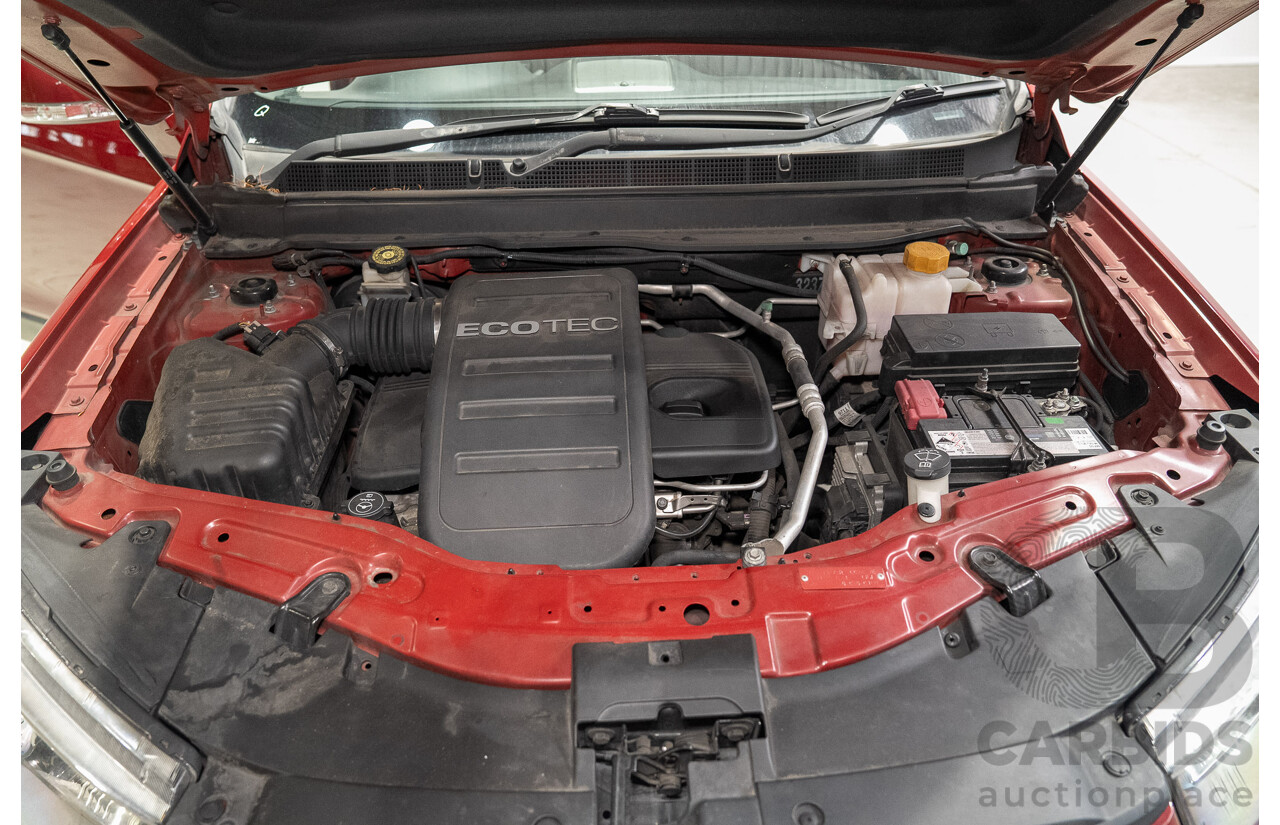 11/2014 Holden Captiva 7 LS CG MY15 4D Wagon Red 2.4L 7 Seats