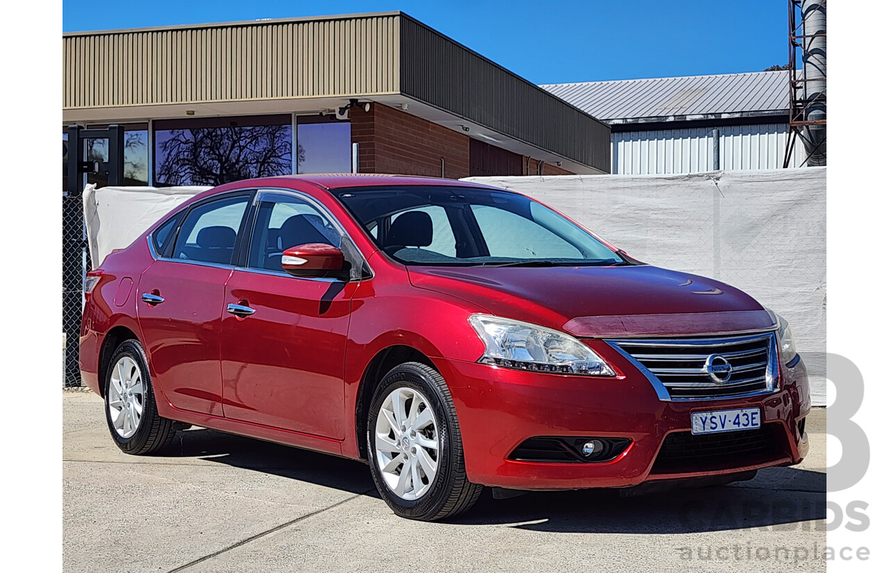 02/2013 Nissan Pulsar ST-L B17 4d Sedan Red 1.8L