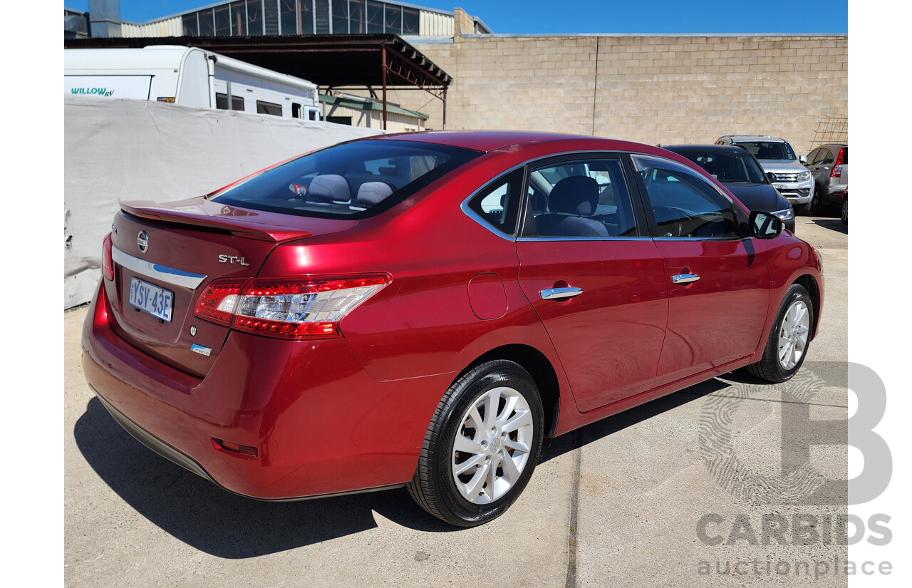 02/2013 Nissan Pulsar ST-L B17 4d Sedan Red 1.8L