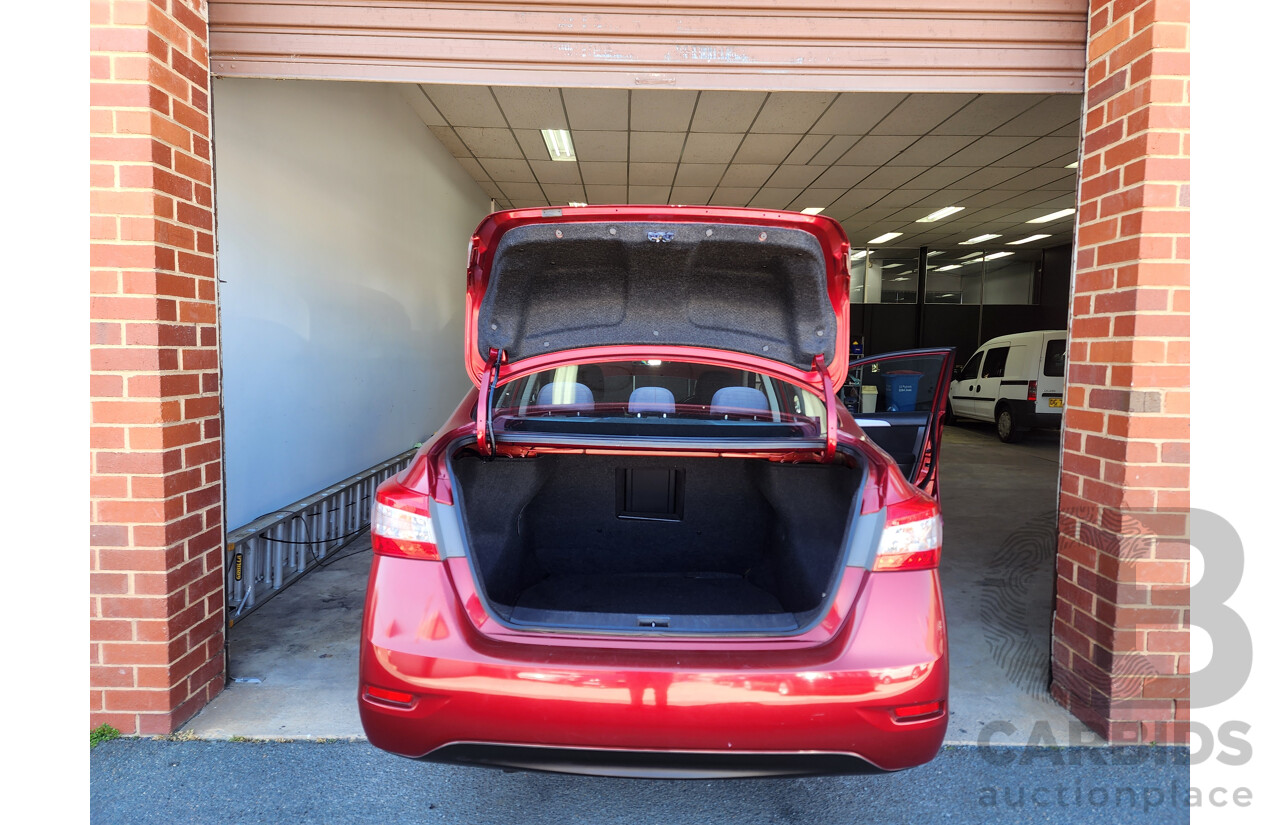 02/2013 Nissan Pulsar ST-L B17 4d Sedan Red 1.8L