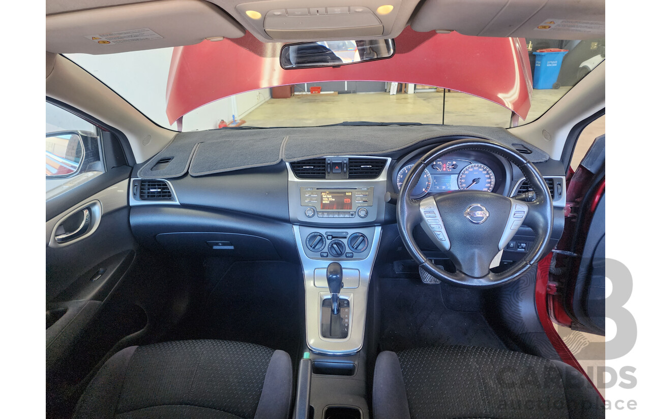 02/2013 Nissan Pulsar ST-L B17 4d Sedan Red 1.8L