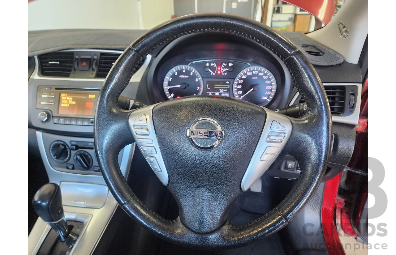 02/2013 Nissan Pulsar ST-L B17 4d Sedan Red 1.8L