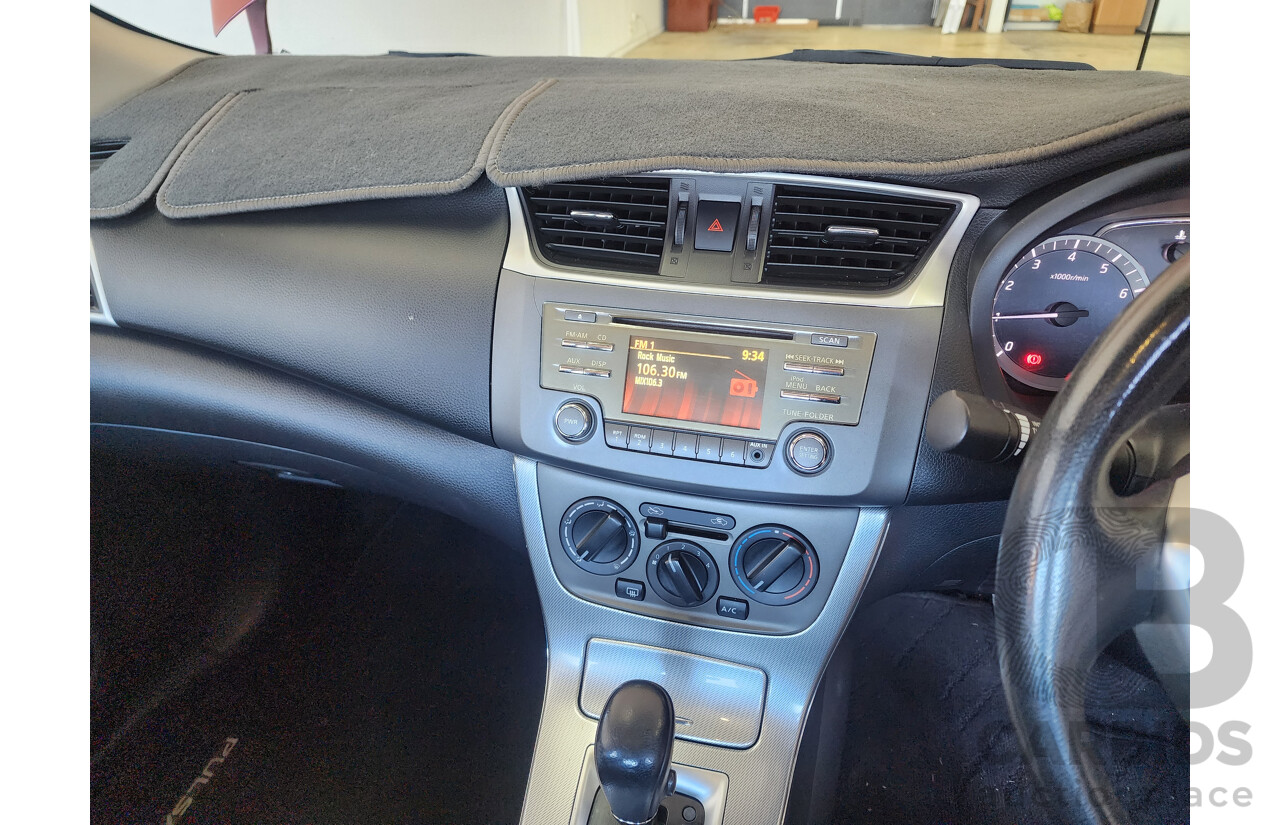 02/2013 Nissan Pulsar ST-L B17 4d Sedan Red 1.8L