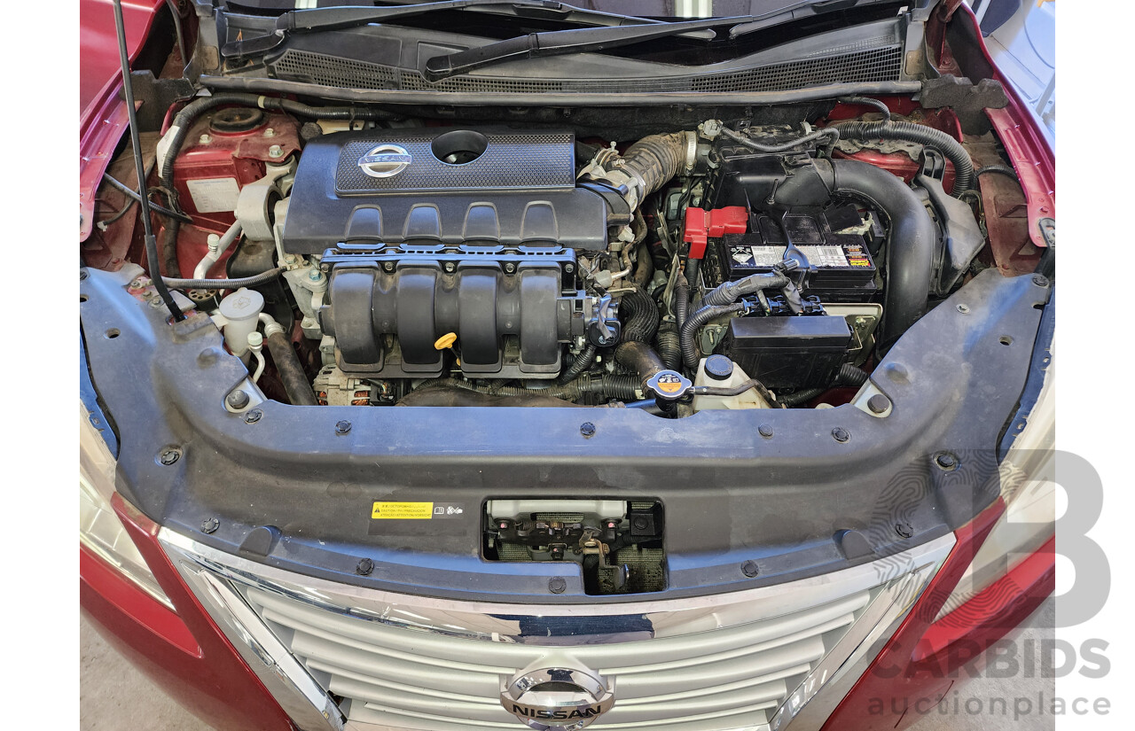 02/2013 Nissan Pulsar ST-L B17 4d Sedan Red 1.8L