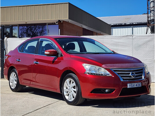 02/2013 Nissan Pulsar ST-L B17 4d Sedan Red 1.8L