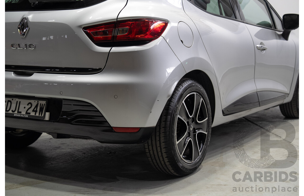 08/2016 Renault Clio Expression  X98 5d Hatchback Grey Turbo 1.2L