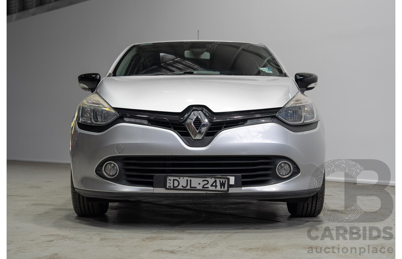 08/2016 Renault Clio Expression X98 5d Hatchback Grey Turbo 1.2L
