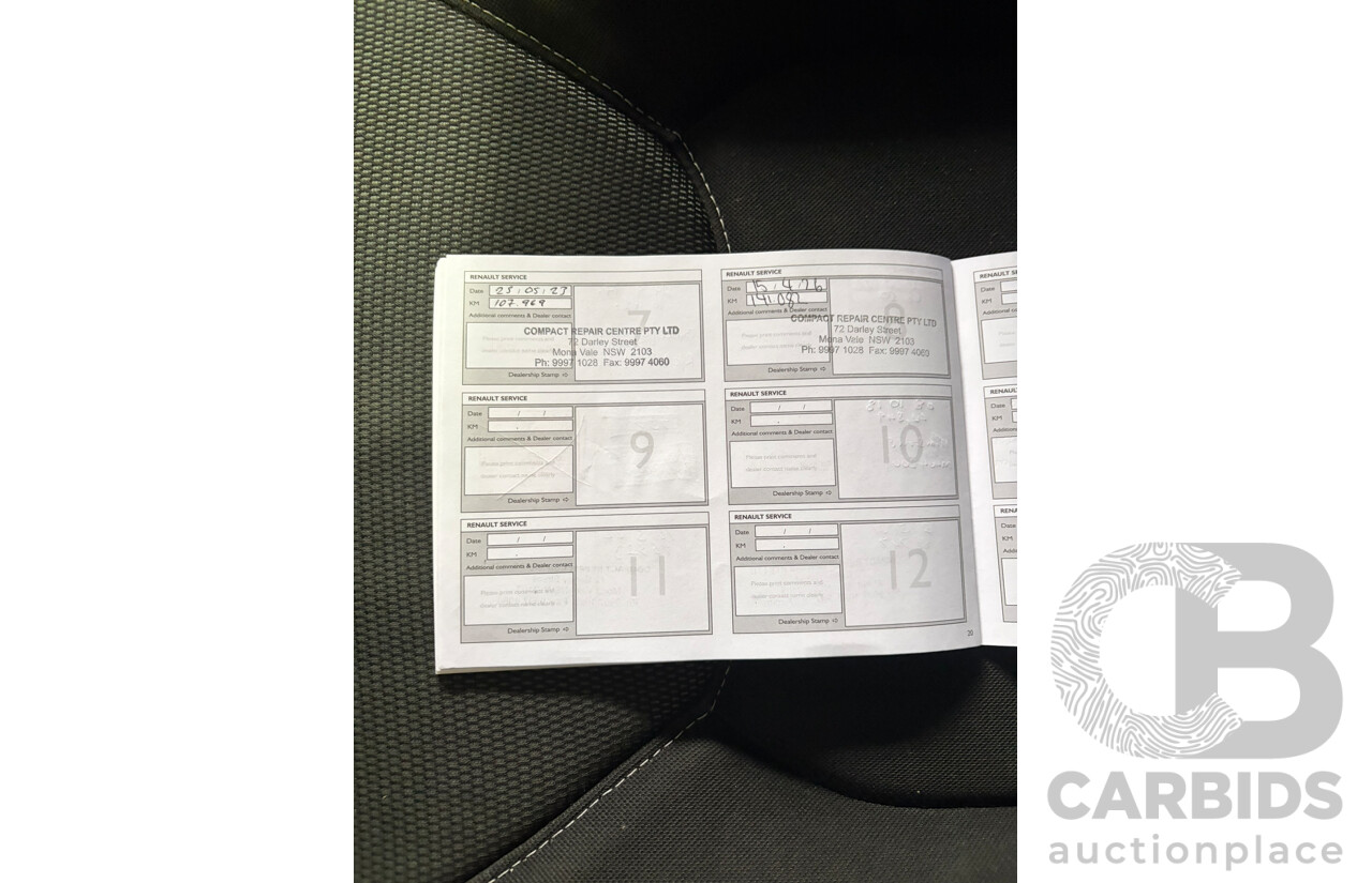 08/2016 Renault Clio Expression  X98 5d Hatchback Grey Turbo 1.2L