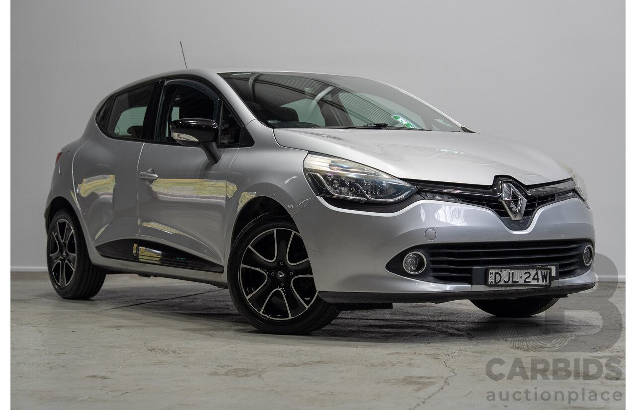 08/2016 Renault Clio Expression X98 5d Hatchback Grey Turbo 1.2L