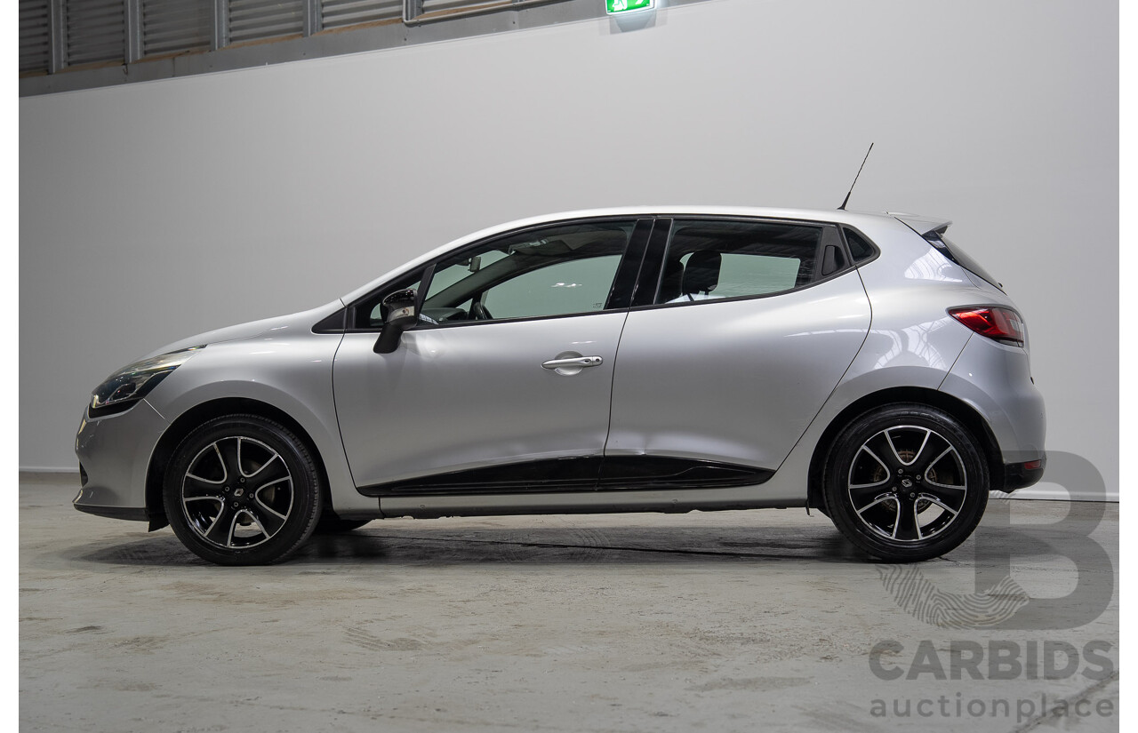 08/2016 Renault Clio Expression X98 5d Hatchback Grey Turbo 1.2L