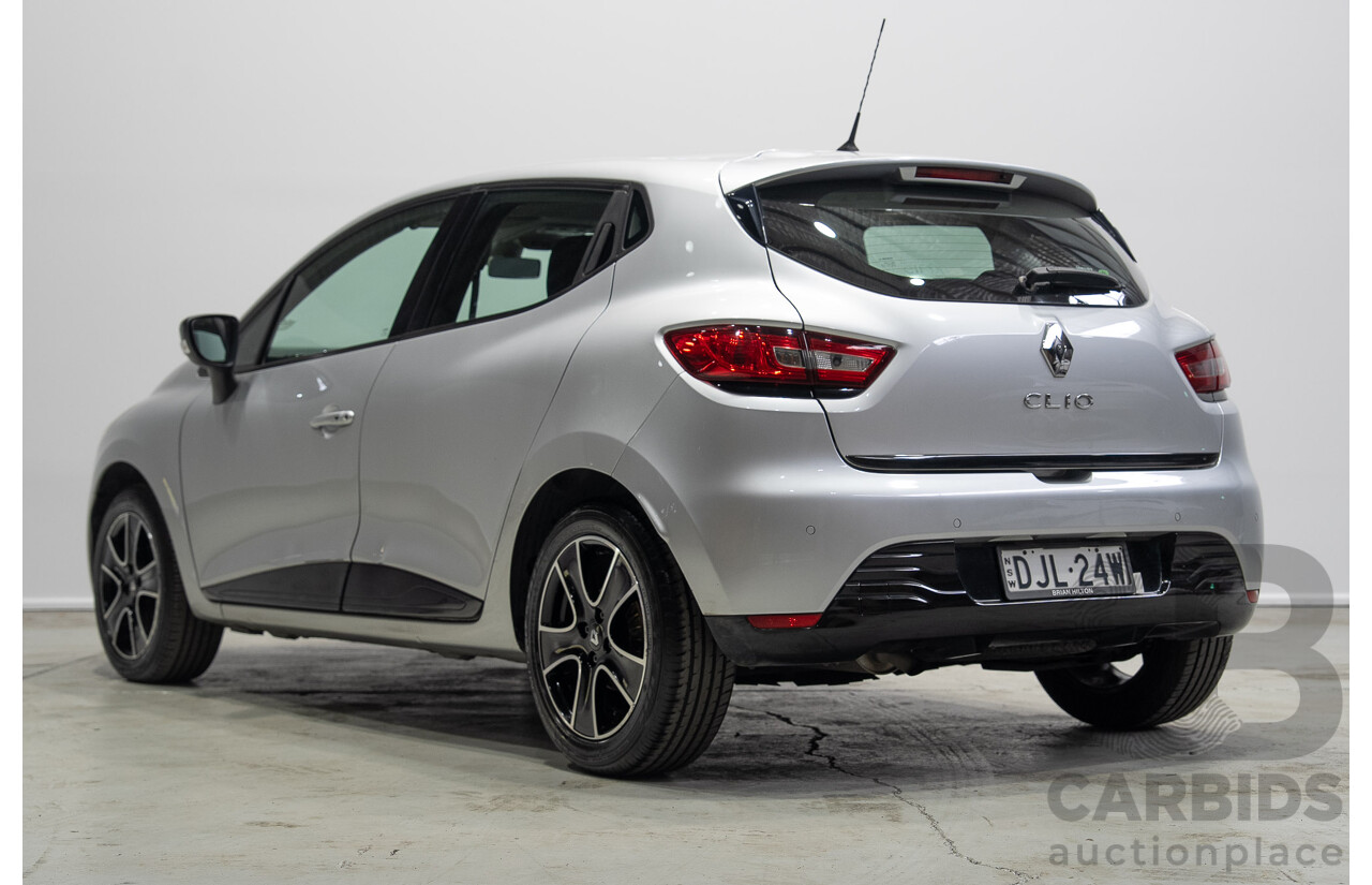 08/2016 Renault Clio Expression X98 5d Hatchback Grey Turbo 1.2L