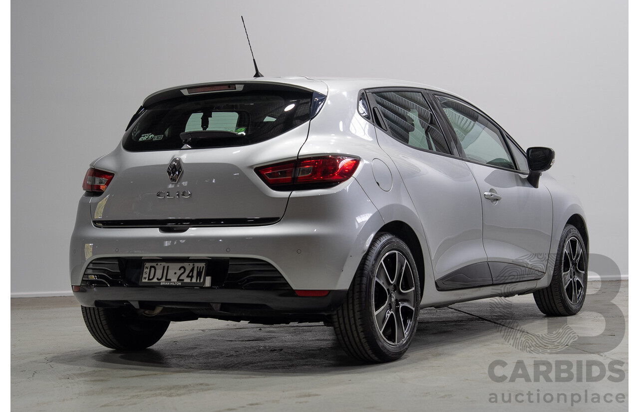 08/2016 Renault Clio Expression X98 5d Hatchback Grey Turbo 1.2L